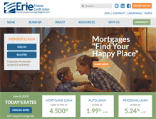 Tablet Screenshot of eriefcu.org